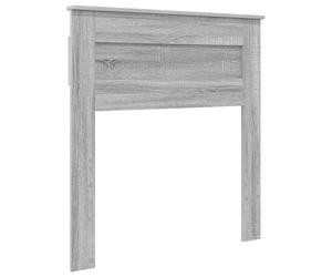 Favemtsl Tête de lit en bois Sonoma gris 93 x 7 x 100 cm | Un accroche-regard moderne pour votre chambre à coucher : tête de lit sobre en bois dans un élégant aspect sonoma gris.