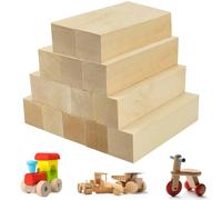 Favengo 14 PCS Bloc de Sculpture Bois 10 * 2.5 * 2.5 cm bloc de Bois Tilleul Bloc de Bois Brut Pour Sculpture Bloc Tilleul Sculpture Sculpture Block Bloc à Sculpter