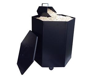 FAVERGE Rangement à pellets, granulés et bûches, en Acier allié