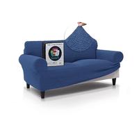 FAVERTI® Bocairent Housse de canapé 2 Places en Tissu Super élastique Super élastique au Toucher Coton pour canapé de 140 à 180 cm