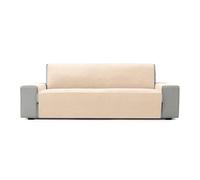 FAVERTI® Housse de canapé 2 Places modèle Pego Naturel Chenille Toucher Extra Doux de qualité fabriquée en Espagne avec matériau recyclé