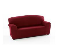 FAVERTI® Housse de canapé 3 Places élastique Universelle de 180 à 220 cm Modèle Reale Bordeaux Protecteur de qualité en Tissu Jacquard Toucher Coton