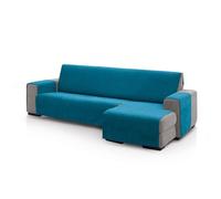 FAVERTI® Housse de canapé d'angle Droit 240 cm (Vue de Face) | modèle PEGO | Chenille Toucher Extra Doux, Protection de Chaise de qualité fabriquée en Espagne avec matériau recyclé