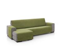 FAVERTI® Housse de canapé d'angle Droit 240 cm (Vue de Face) | modèle PEGO | Chenille Toucher Extra Doux, Protection de Chaise de qualité fabriquée en Espagne avec matériau recyclé