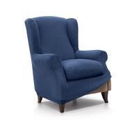 FAVERTI® Housse de Fauteuil à Oreilles élastique de 70 à 100 cm | Modèle Reale | Housse réglable pour Fauteuil à Oreilles Universelle | Protecteur de qualité en Tissu Jacquard Toucher Coton