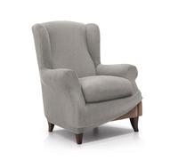 FAVERTI® Housse de Fauteuil à Oreilles élastique de 70 à 100 cm | Modèle Reale | Housse réglable pour Fauteuil à Oreilles Universelle | Protecteur de qualité en Tissu Jacquard Toucher Coton