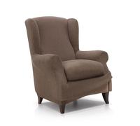FAVERTI® Housse de Fauteuil à Oreilles élastique de 70 à 100 cm | Modèle Reale | Housse réglable pour Fauteuil à Oreilles Universelle | Protecteur de qualité en Tissu Jacquard Toucher Coton