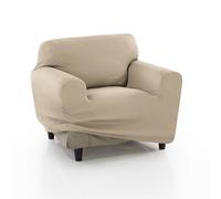 FAVERTI® Housse de Fauteuil élastique Universelle de 70 à 110 cm | Modèle Reale | Housse de Protection pour Fauteuil Individuel | Protecteur de qualité en Tissu Jacquard Toucher Coton