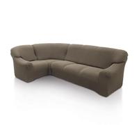 FAVERTI® Housse de Protection de canapé d'angle Super élastique de 3,4 à 5,4 m Modèle NOVELE | Housse de Protection de canapé d'angle | Protecteur de qualité en Tissu Jacquard Toucher Coton