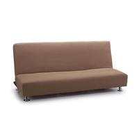 FAVERTI® Housse élastique pour canapé lit clic-clac Trois Places | Modèle Reale | Housse de canapé lit Universelle | Protecteur de qualité en Tissu Jacquard Toucher Coton