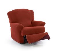 FAVERTI® Housse Super élastique pour Fauteuil Relax de 70 à 90 cm Modèle NOVELE | Housse de Fauteuil inclinable Pieds séparés | Protecteur de qualité en Tissu Jacquard Toucher Coton