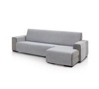 FAVERTI® Pego Housse de canapé d'angle Droit 240 cm (Vue de Face) en Chenille, Toucher Extra Doux, fabriquée en Espagne avec matériau recy ris Clair