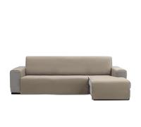 FAVERTI® Requena Housse de canapé d'angle rembourrée en Toile Facile à Laver, Durable et résistante Beige 240 cm