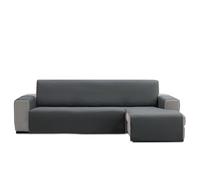 FAVERTI® Requena Housse de canapé d'angle rembourrée en Toile Facile à Laver, Durable et résistante Gris foncé 280 cm