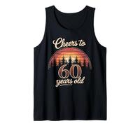 Faveurs d'anniversaire pour 60e Anniversaire 60 Ans Débardeur