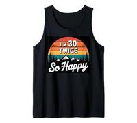 Faveurs d'anniversaire pour 60e Anniversaire 60 Ans Débardeur