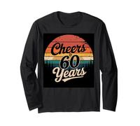 Faveurs d'anniversaire pour 60e Anniversaire 60 Ans Manche Longue