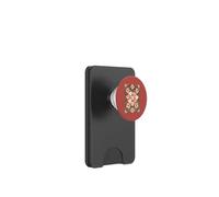 Faveurs et Fleurs en Forme de cœur Art Nouveau PopSockets PopWallet pour MagSafe