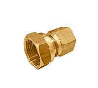 Favex - Raccord butane et/ou propane - Femelle 20x150 - Bicône pour tube cuivre Ø8 -