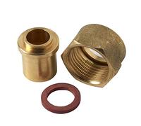 Favex - Raccord butane et/ou propane - Raccord gaz NF 2 pièces avec joint - écrou M20x150 / à souder sur tube cuivre Ø12 -