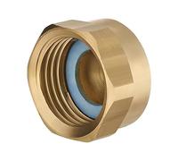 Favex - Raccord gaz naturel - Bouchon en laiton Femelle 1/2" (15/21) + Joint NF - Gaz Naturel -