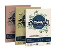 Favini 94646 Papier Calligraphy Nature Crush A4 50 Fg, 120 gr, Uva