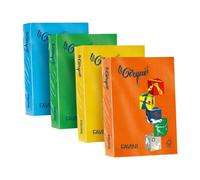 FAVINI HOME-OFFICE BASIC Le Cirque - Papier ordinaire - jaune solaire - A4 (210 x 297 mm) - 80 g/m² - 500 feuille(s)