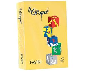 Favini Le Cirque Papier A4 160 g/m² 250 feuilles Jaune soleil Fort