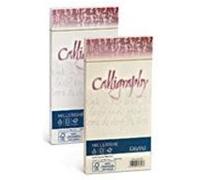 Favini Millerighe Calligraphy enveloppe DL (110 x 220 mm) Ivoire 25 pièce(s) G