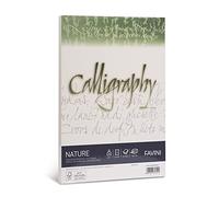 Favini Nature Calligraphy Lot de 50 feuilles de papier A4 210 x 297 mm Blanc 200 g/m²