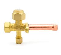 Favorcool - valve avec prise de service et robinet de 3/8'' pour unit extrieure de climatiseur