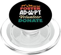 Favoriser l'adoption de bénévoles pour Les refuges pour Animaux PopSockets PopGrip pour MagSafe