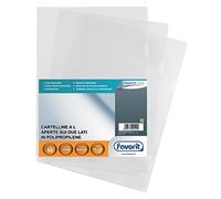Favorit Chemises de classement 100460050 Polypropylène (PP) transparent