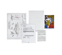 Favorit Enveloppes 100460099 – Lot de 25 sans perçage transparent 21 x 29,7 cm