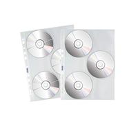 Favorit 100460140 Chemise porte CD/DVD Transparente