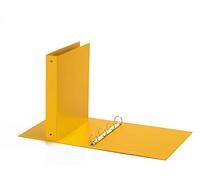 Favorit 400051159 Classeur à quatre anneaux ronds, format 22 x 30 cm, jaune