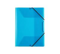 Favorit Cartable 3 Lembi 400116644, élastique lumineux, 22 x 30 cm, dos 0-3 cm, bleu