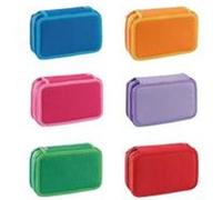 Favorit 400184016 trousse à crayons Tissu Couleurs assorties