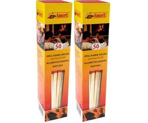 Favorit Allumette geante 20cm Boite de50 1241 (Lot de 2)