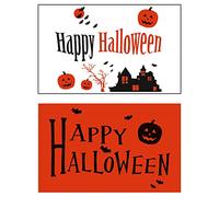 Favorit Bannière décorative avec fantaisie d'Halloween, longueur 10 M, hauteur 25 cm, réutilisable