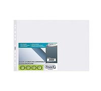 Favorit, Buste a Foratura Universale, 10 Pezzi, 42 x 30 cm, Lucide e Trasparenti, Alto Spessore