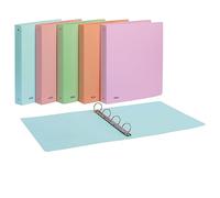 Favorit Classeur Pastel - PPL - Couleurs assorties - 22 x 30 mm - 4 anneaux 30 mm