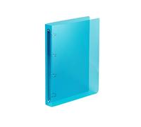 Favorit, Classeur polypropylène Lumina, 22 x 30, 4 anneaux ronds diamètre 30 mm, bleu