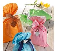 Favorit Lot de 100 pochettes cadeaux de couleur vert pastel, format 15 x 25 cm