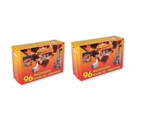 FAVORIT Lot de 2 Cubes d'allumage pour Barbecue et cheminée (2 boîtes de 800 g, Produit Naturel fabriqué en Allemagne)