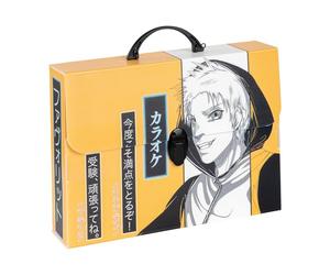 Favorit Mallette en polypropylène alvéolaire avec impression en haute résolution MANGA Yellow Man, dimensions 37,5 x 27 cm, dos 8 cm, 1 fermeture