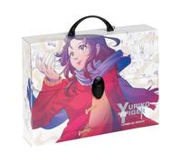 Favorit Mallette en polypropylène alvéolaire avec impression en haute résolution MANGA Yuriko Tiger, dimensions 37,5 x 27 cm, dos 8 cm, 1 fermeture