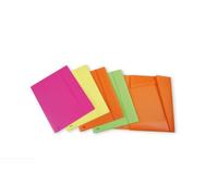 Favorit Néon Polypropylène (PP) Fuchsia, Vert, Orange, Jaune A5