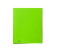 Favorit Neon Porte-vues, 20 vues lisses, 22 x 30 cm, vert fluo