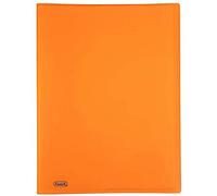 Favorit Neon Porte-vues, 60 vues lisses, 22 x 30 cm, orange fluo